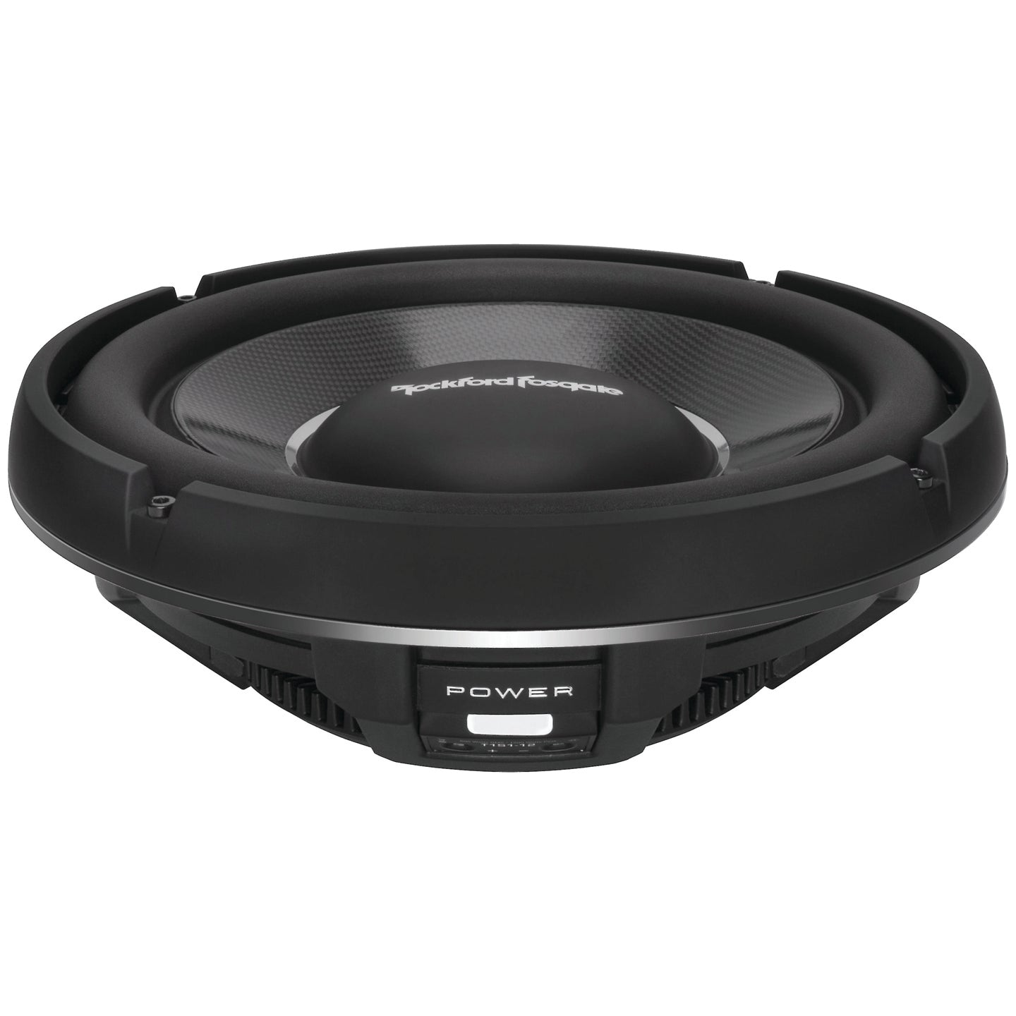 Rockford Fosgate T1S2-12, Power 12" 2 Ohm Single Voice Coil Slim Subwoofer - 1200W