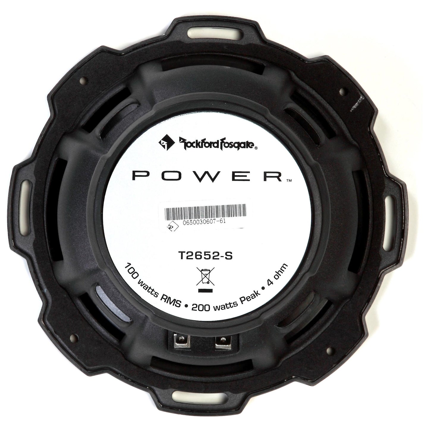 Rockford Fosgate T2652-S, Power 6.5" 2-Way Component Speakers, 200W