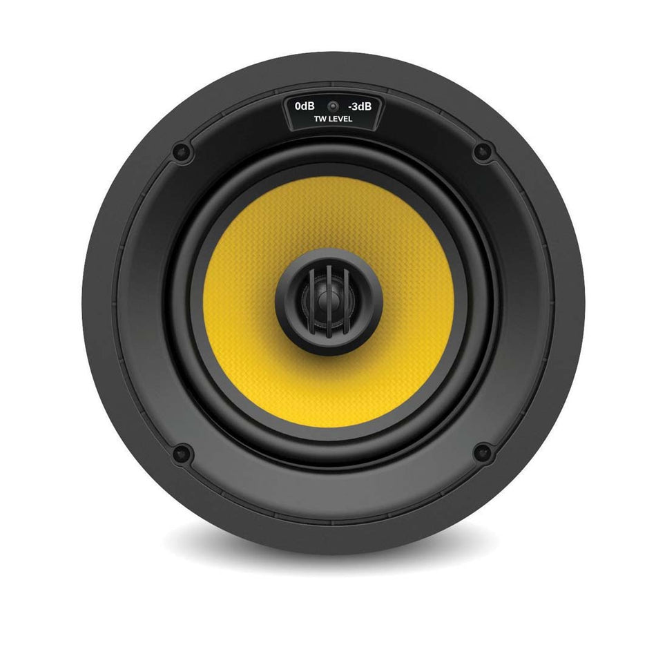 MTX T625CW, Thunder Series 6.5" 2-Way In-Wall / In-Ceiling Speaker - 100W RMS