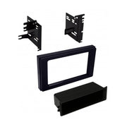 American International TOYK932GB, 2016-2017 Toyota Pairius Gloss Black Single DIN / ISO w/ Pocket or Double DIN