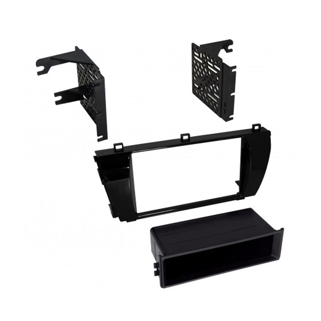 American International TOYK951MG, 2014-2016 Toyota Corolla Single DIN / ISO w/ Pocket or Double DIN Metallic Graphite