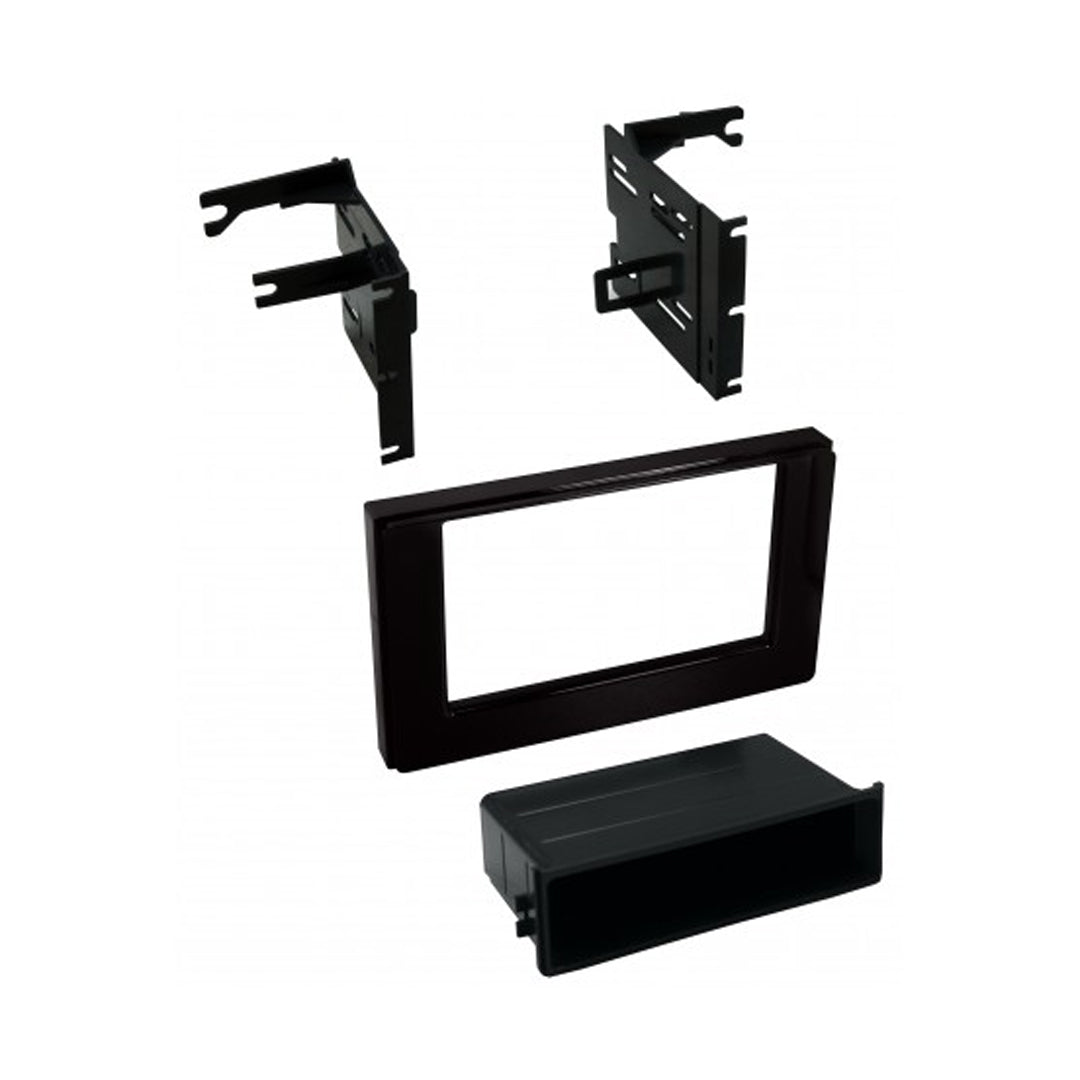 American International TOYK952GB, 2017 Toyota Corolla Single DIN / ISO w/ Pocket or Double DIN Gloss Black