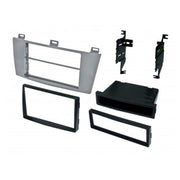 American International TOYK964S, 2004-2008 Toyota Solara Single DIN / ISO w/ Pocket or Double DIN Silver