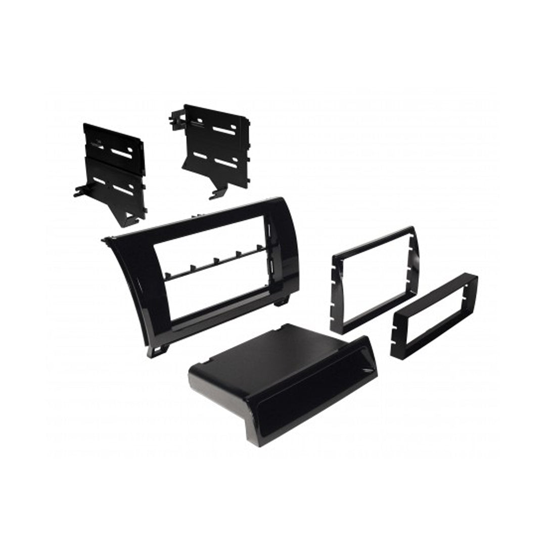 American International TOYK967GB, 2007-2013 Tundra / 2008-16 Sequoia Gloss Black Single DIN / ISO w/ Pocket or Double DIN