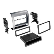 American International TOYK972S, 2005-2011 Toyota Tacoma Single DIN / ISO w/ Pocket or Double DIN Silver
