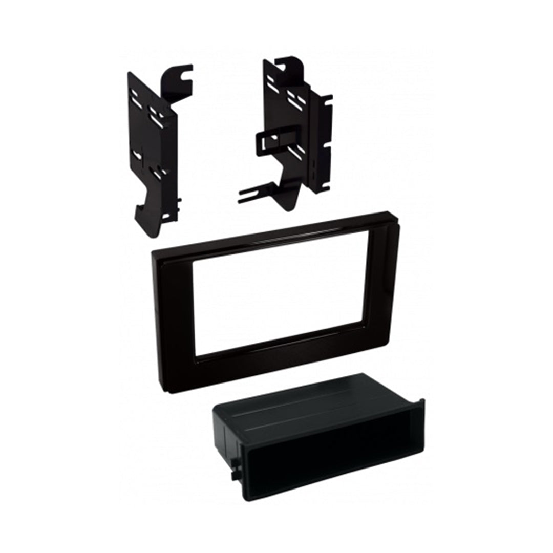 American International TOYK986GB, 2015-2017 Toyota Sienna Gloss Black Single ISO w/ Pocket or Double DIN