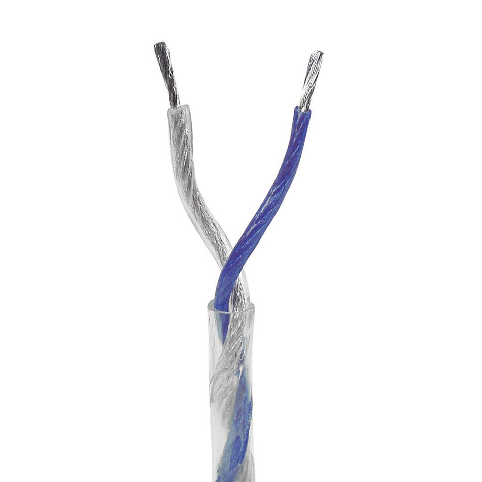 MTX UCT1425BL, Ultra Cable, 14 AWG, 25 ft Display Package, Clear/trans blue