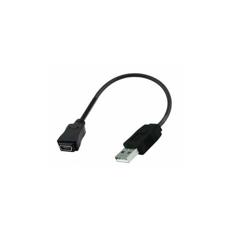 PAC USB-GM1, USB-GM1 OEM USB Port Retention Cable for GM and Channelrysler. Female Mini USB to Standard Male USB.