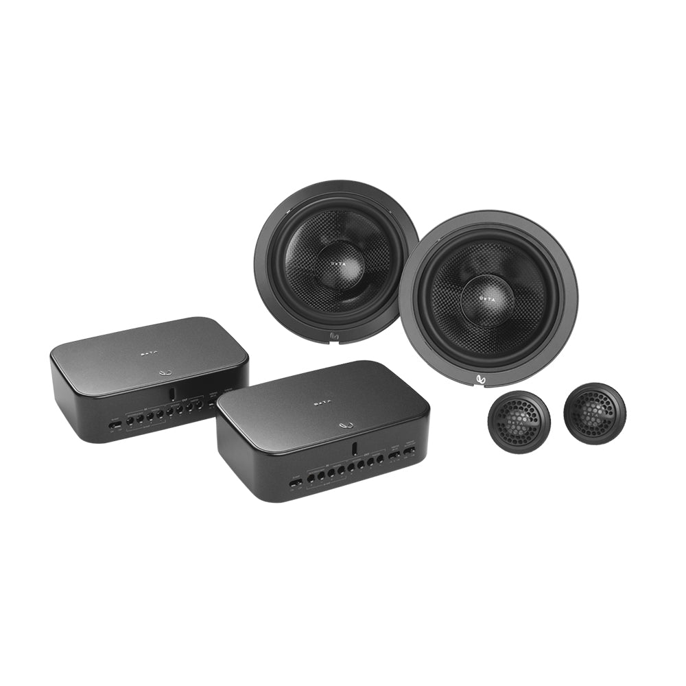 Infinity BETABE621, KAPPA Perfect Series 6 1/2" Component Speakers System w/ Beryllium Tweeter
