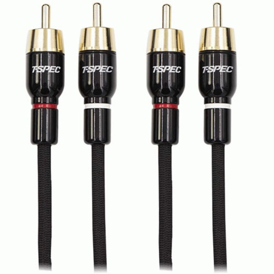 T-Spec V16RCA-174, V16 Series 4 Channel RCA Audio Cables - 17 Feet