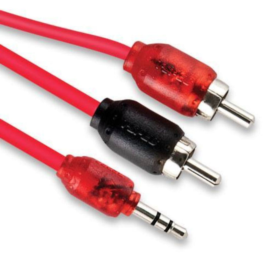 T-Spec V6R35-12IN, V6 Series 2-Channel RCA To 3.5mm Jack - 12 Inch