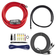 T-Spec V8-AK4, V8 4 AWG Amp Kit - 1500W w/ RCA Cable