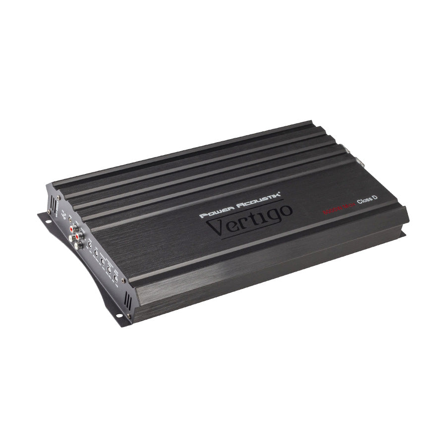 Power Acoustik VA1-8000D, Monoblock Class D w/Bass Remote Amplifier - 8000W
