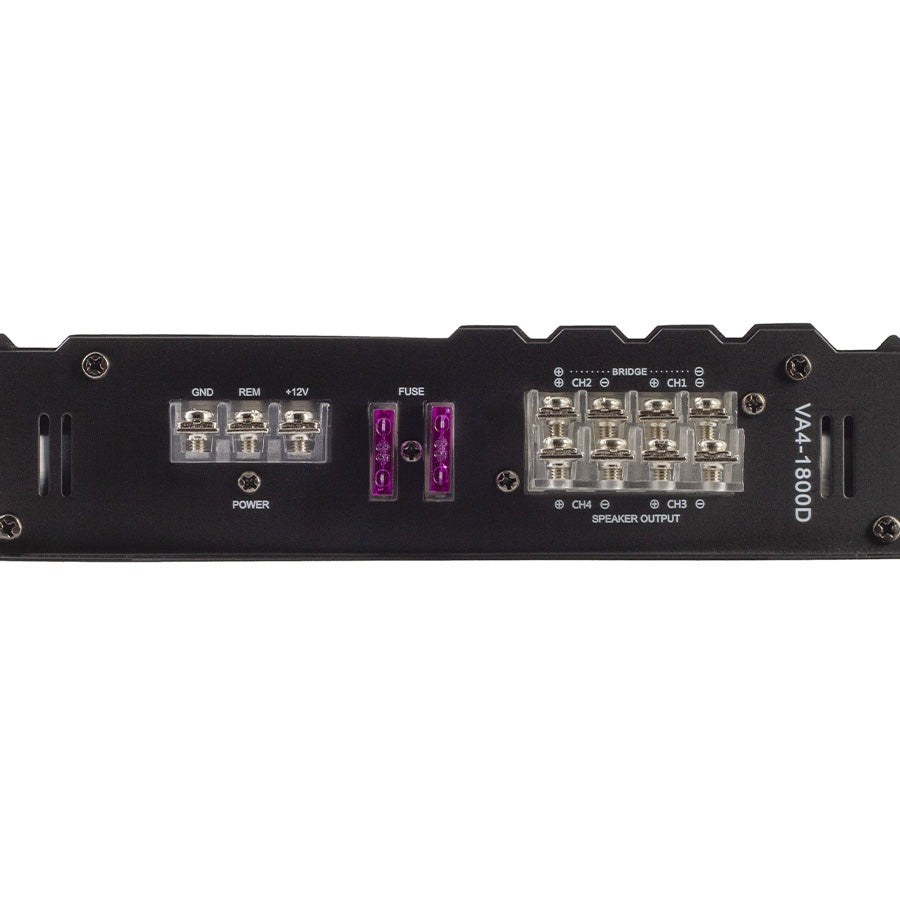 Power Acoustik VA4-1800D, 4 Channel Class A/B Amplifier - 1800W