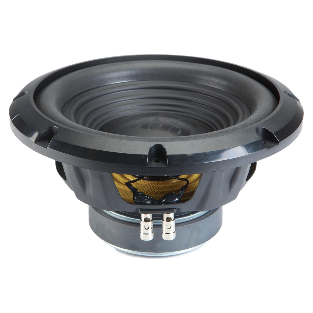 Alpine W10S4, Bass Series Single 4 Ohm Voice Coil 10" Subwoofer - 750W