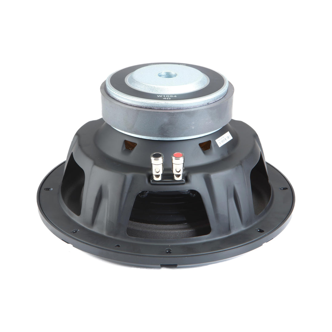 Alpine W10S4, Bass Series Single 4 Ohm Voice Coil 10" Subwoofer - 750W