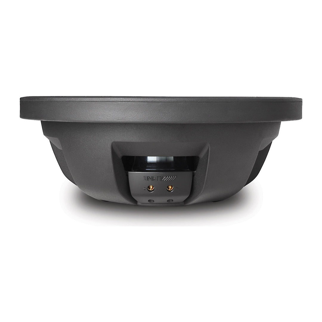 Alpine SWR-T10, R Series Single 4 Ohm Voice Coil 1800 Watts Shallow Subwoofer, 10"