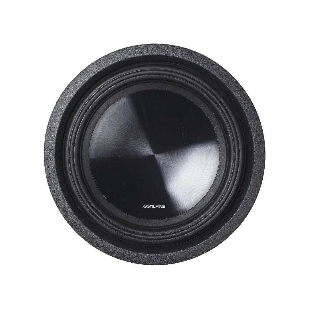Alpine SWT-10S4, SWT Series Shallow 4 Ohm Voice Coil 10'' Subwoofer, 1000W