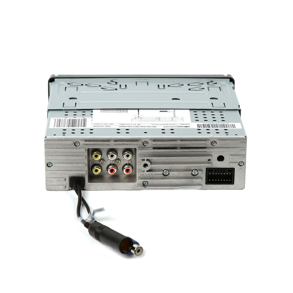 Soundstream VIR-7830B, 1-DIN Source Unit w/ Bluetooth, & 7" LCD