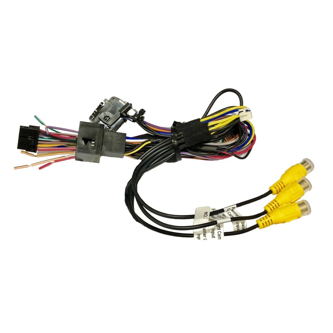 Crux VRFFD-79C, Sightline Safety-View Integration Front and Rear-View Integration for Select Ford Vehicles with 4" Screen (Camera not Included)