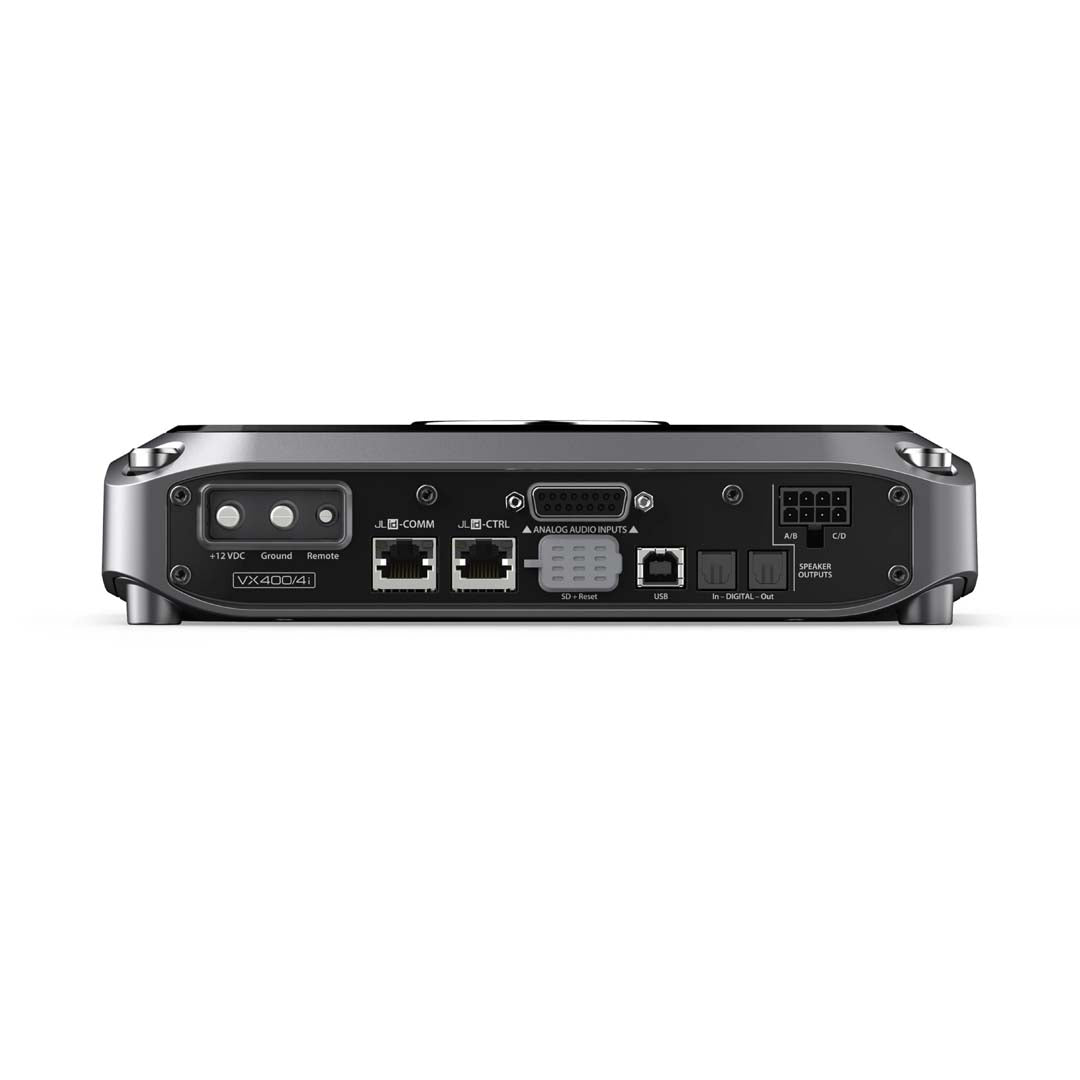 JL Audio JL-VX400/4i, VXi Series Class D 4 Channel Amplifier w/ Integrated DSP, 400W