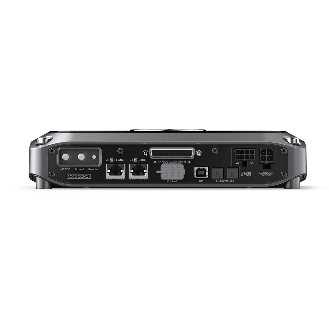 JL Audio JL-VX700/5i, VXi Series Class D 5 Channel Amplifier w/ Integrated DSP, 700W