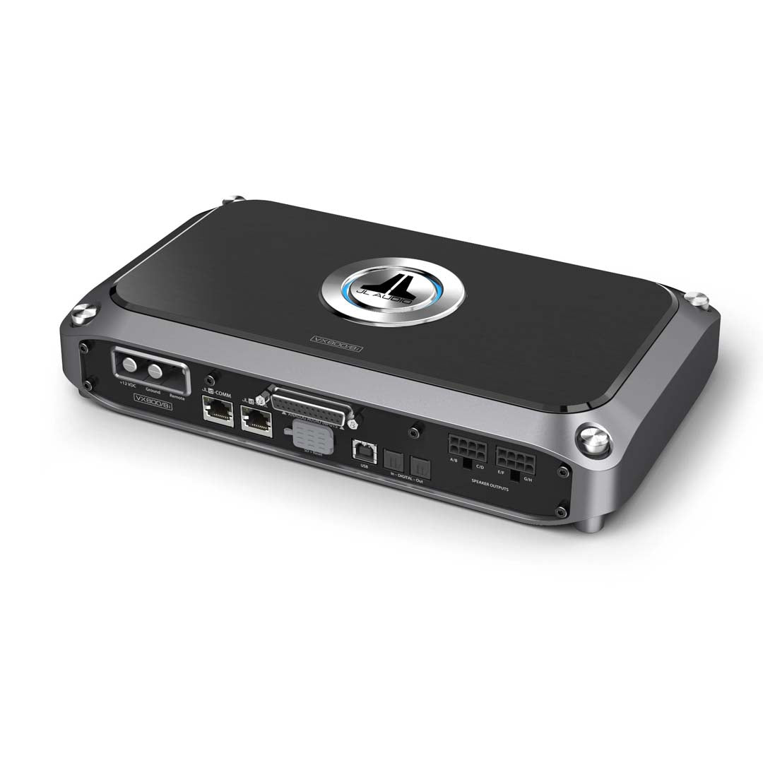 JL Audio JL-VX800/8i, VXi Series Class D 8 Channel Amplifier w/ Integrated DSP, 800W