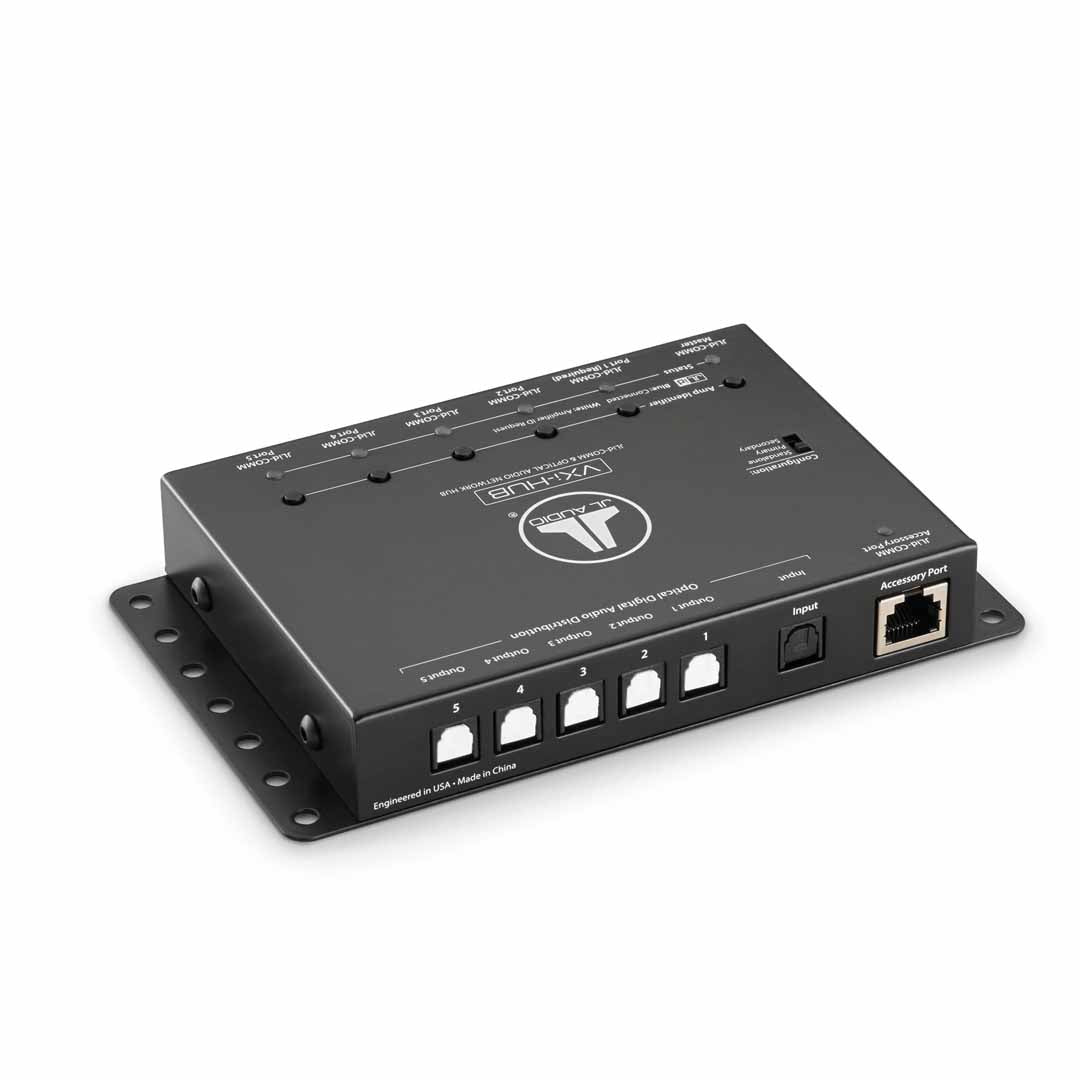 JL Audio VXi-HUB, Optical Audio Network Hub for JL Audio VXi Amplifiers