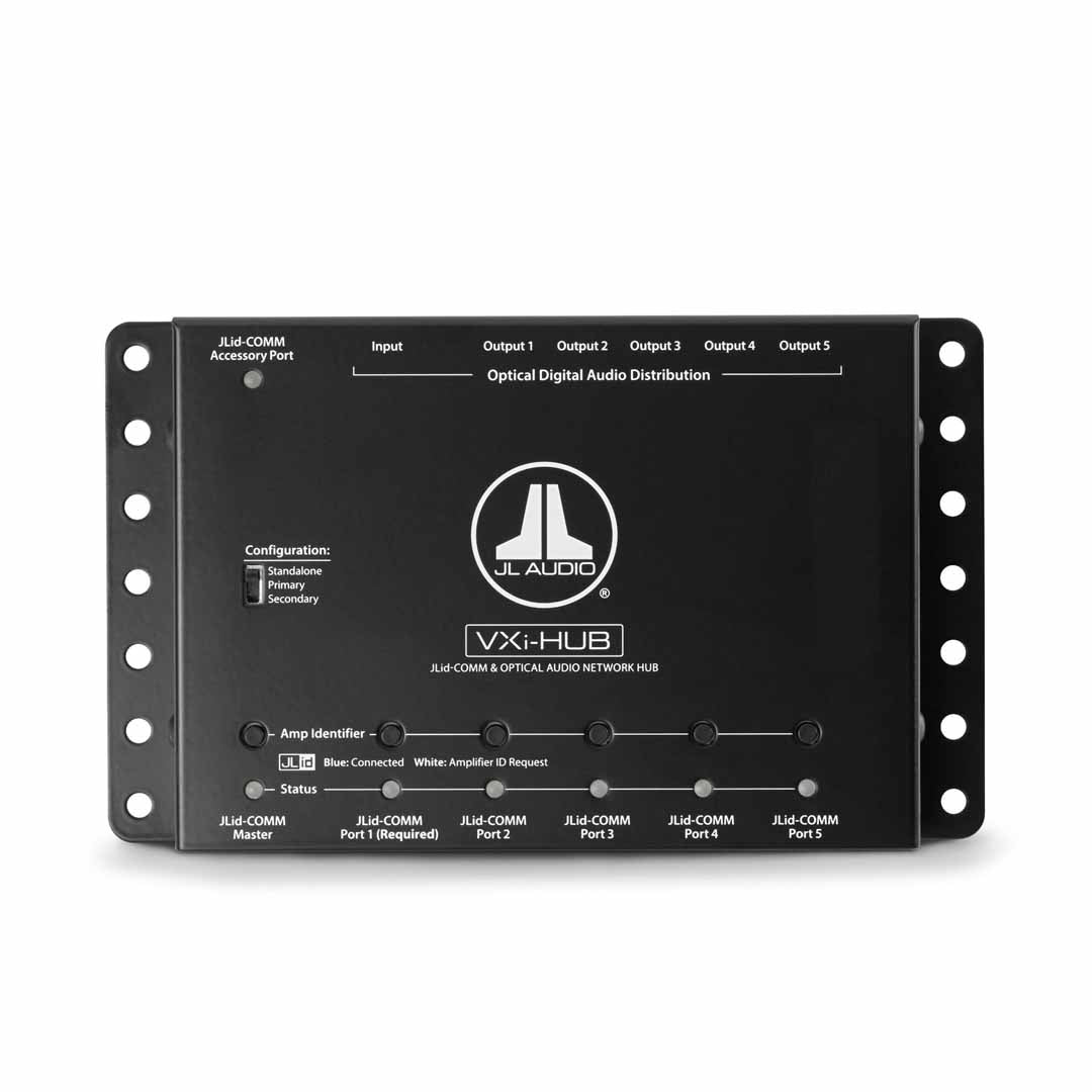 JL Audio VXi-HUB, Optical Audio Network Hub for JL Audio VXi Amplifiers
