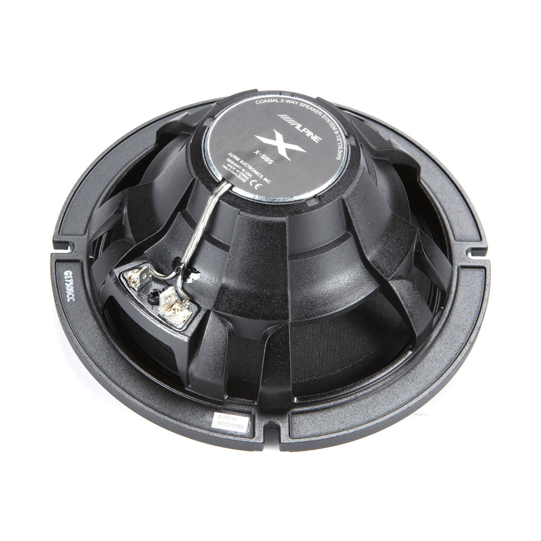 Alpine X-S65, X Series 6.5" 2-Way Car Speakers - 330 Watts