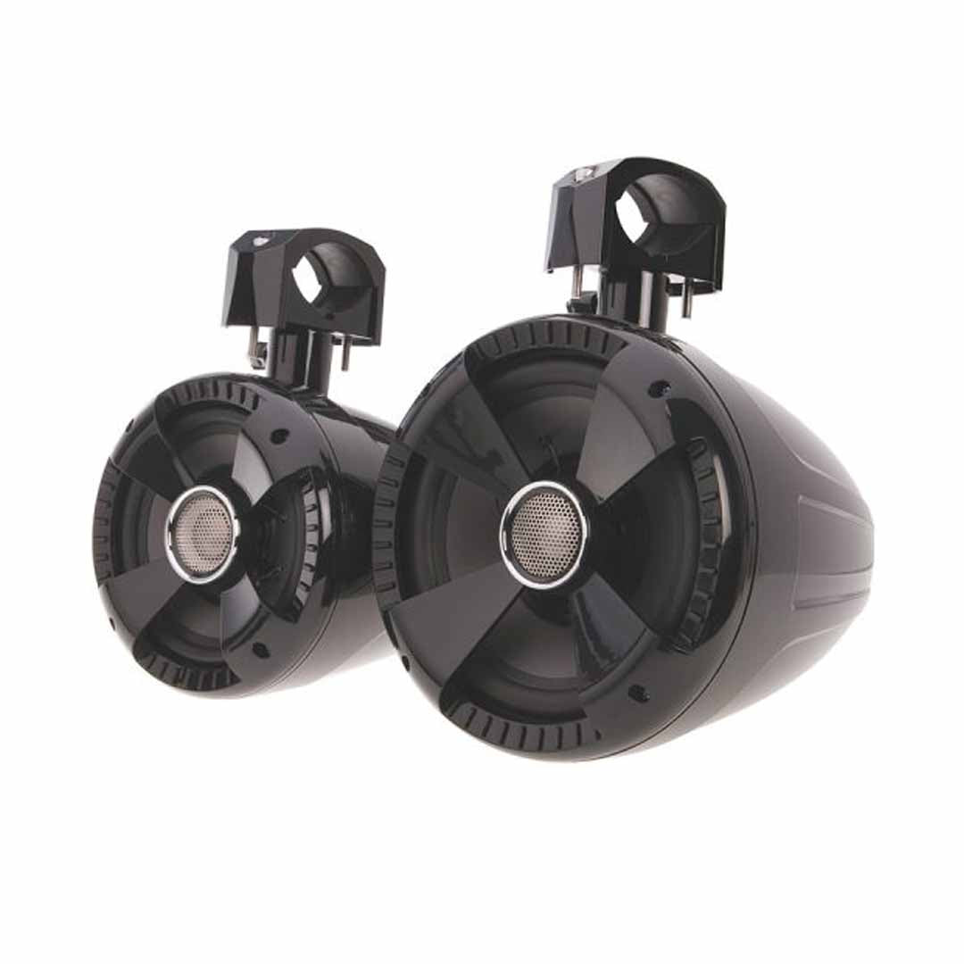 Soundstream WTS-6B, Marine Gloss Black 6.5" Wake Tower Speakers