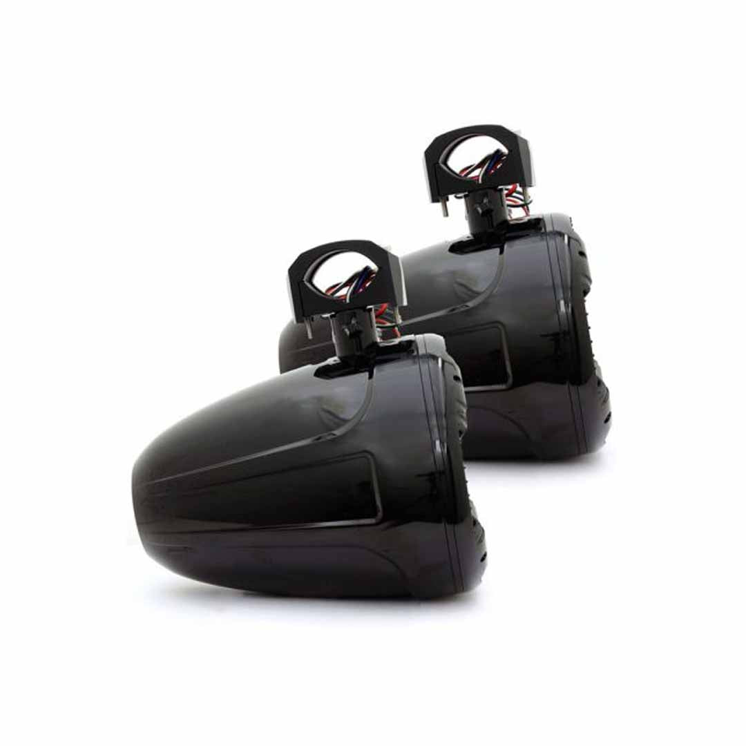 Soundstream WTS-8B, Marine Gloss Black 8" Wake Tower Speakers