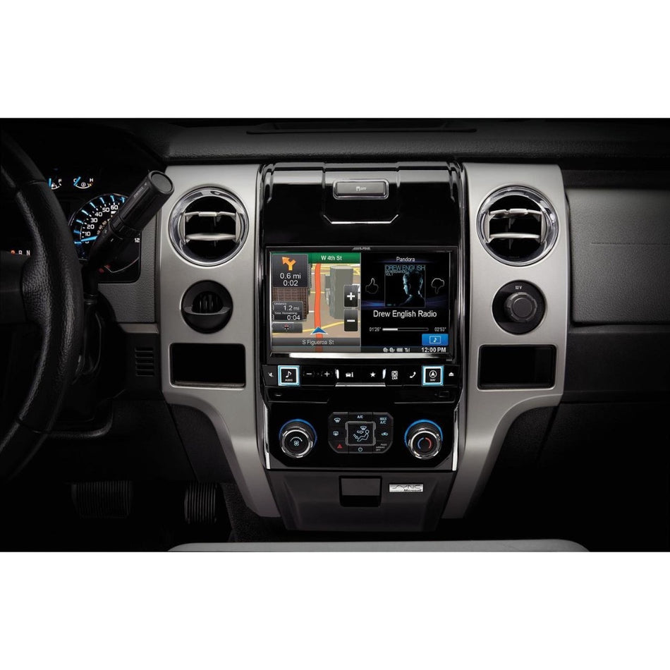 Alpine X009-FD2, 9" In-Dash Restyle System For Ford F-150 2013-2014