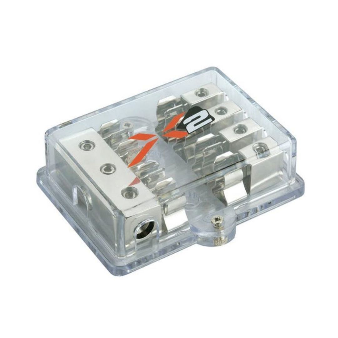 X2 by Scosche X2ADB4, Inline AGU Quad Fuse Distribution Block
