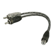 X2 by Scosche X2RFY, HEX Twisted Pair Y-Adapter - 2 Male / 1 Female