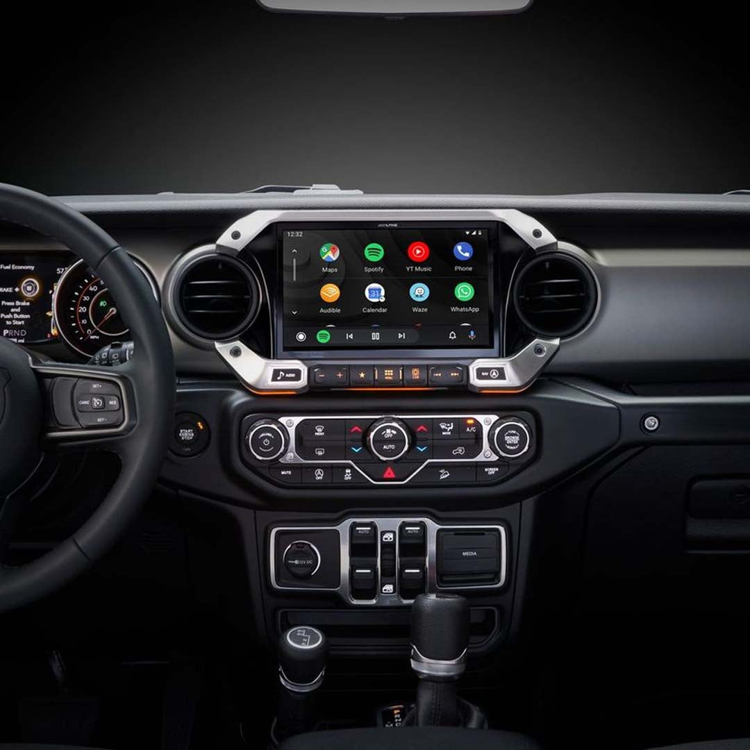 Alpine X409-WRA-JL, 9-Inch Weather-Resistant Navigation System with Off-Road Mode for 2018