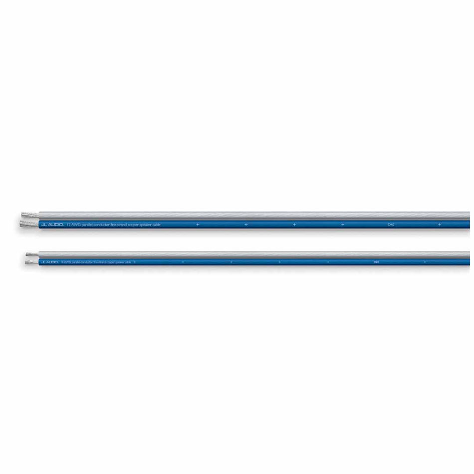 JL Audio XC-BCSC12-25, 25ft Blue/Clear 12 AWG, Parallel Conductor Speaker Cable