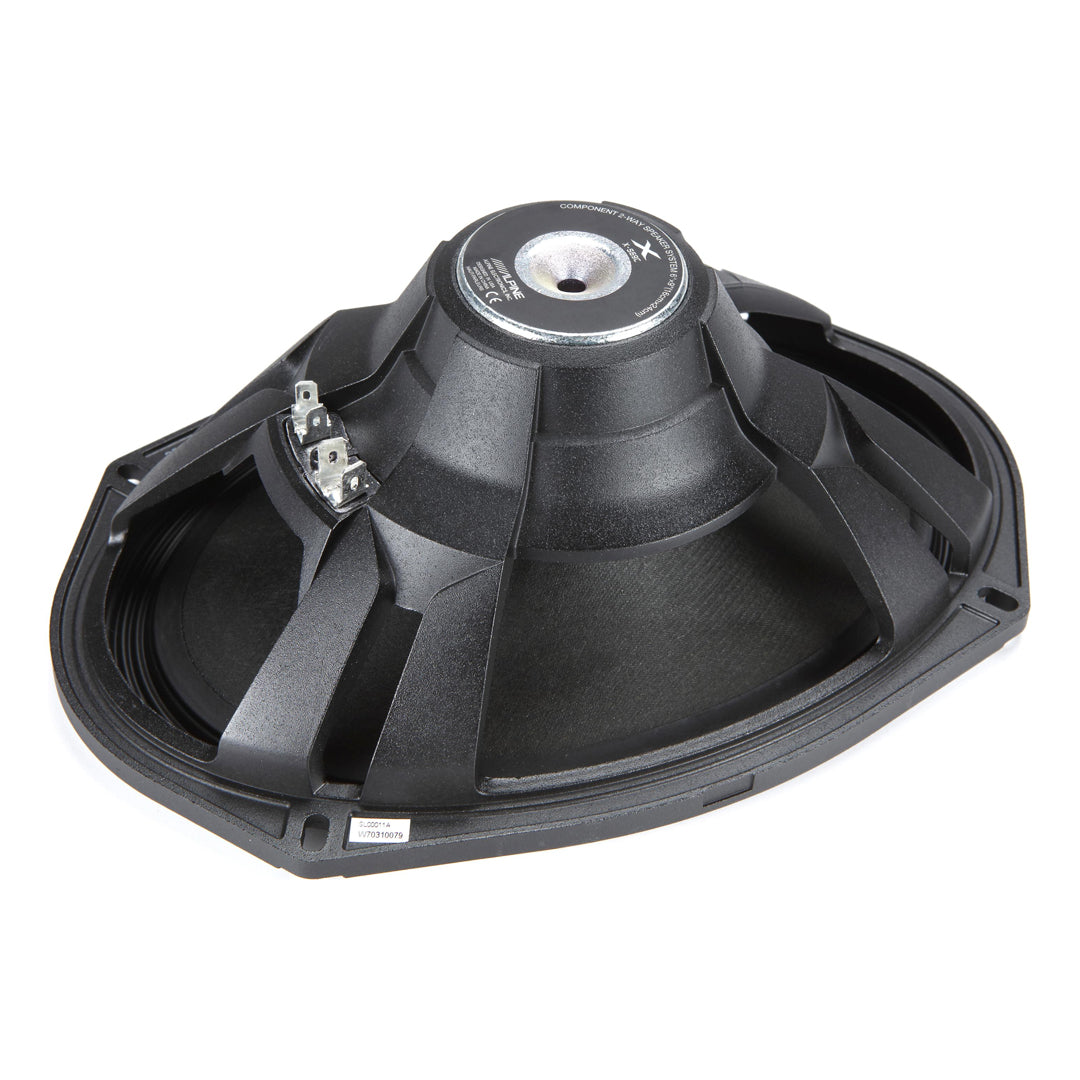 Alpine X-S69C, X Series 6x9" 2-Way Component Car Speakers - 360 Watts