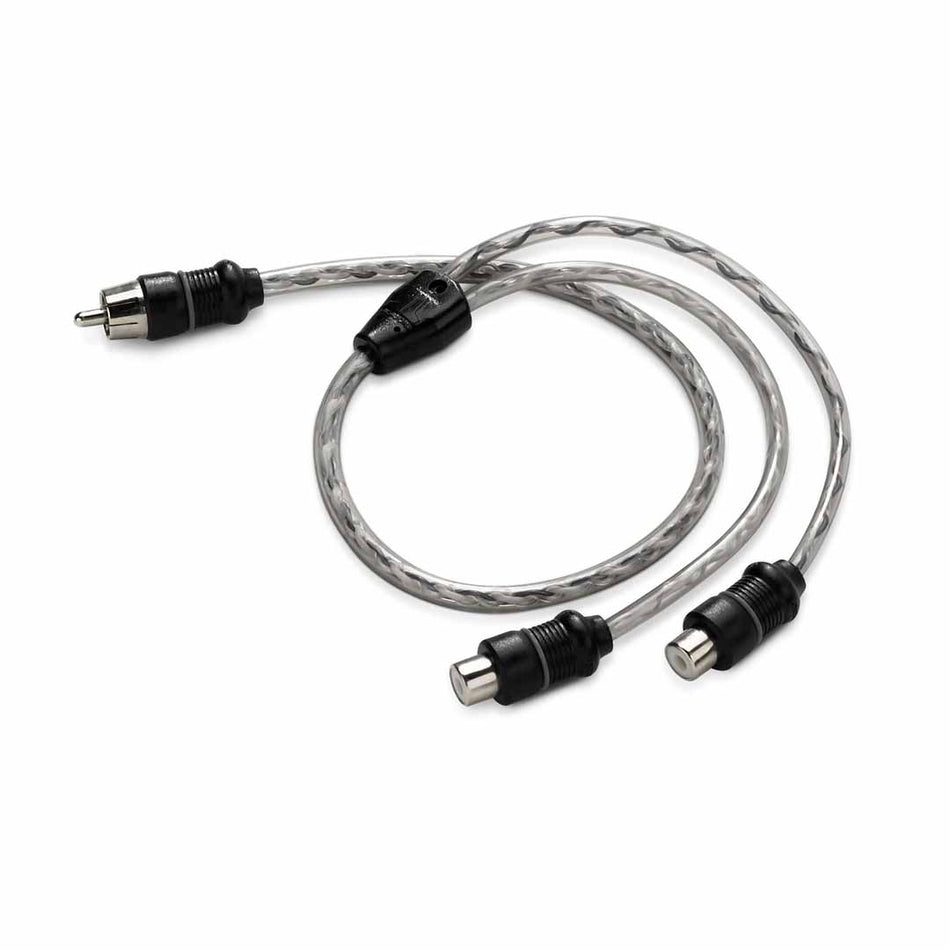 JL Audio XD-CLRAICY1M2F, Core Y-Adaptor, 1 Male Plug, 2 Female Jacks