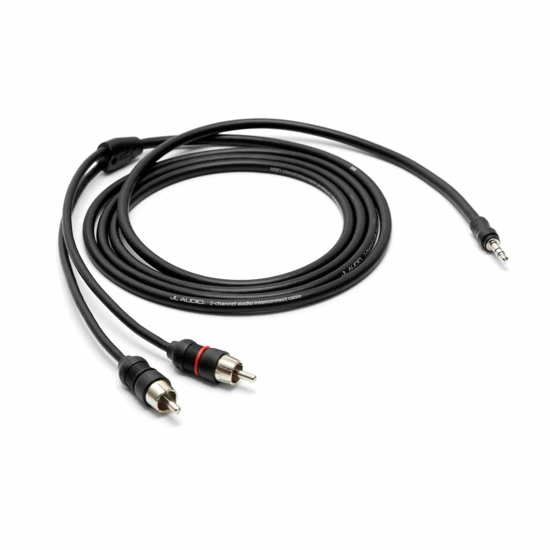 JL Audio XD-MINIRCA-6, 2-Channel, 6ft Mini to RCA Audio Interconnect