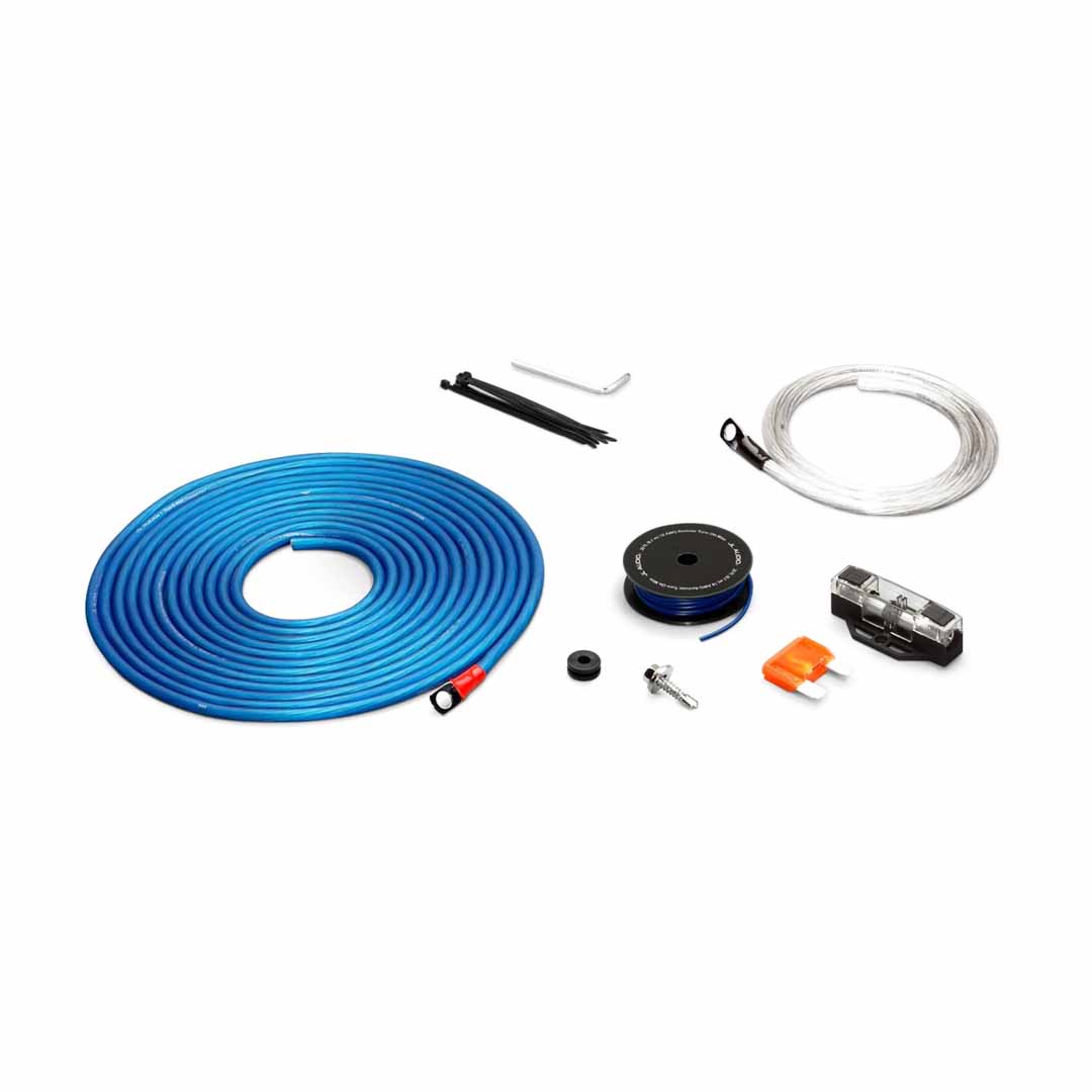 JL Audio XD-PCS8-1B, Premium 8 AWG 12V Power Connection Kit, Single Amplifier