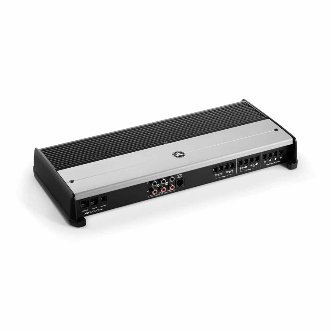 JL Audio XD1000/5v2, XD Series Class D 5Ch Amplifier, 100W x 4 + 600W x 1