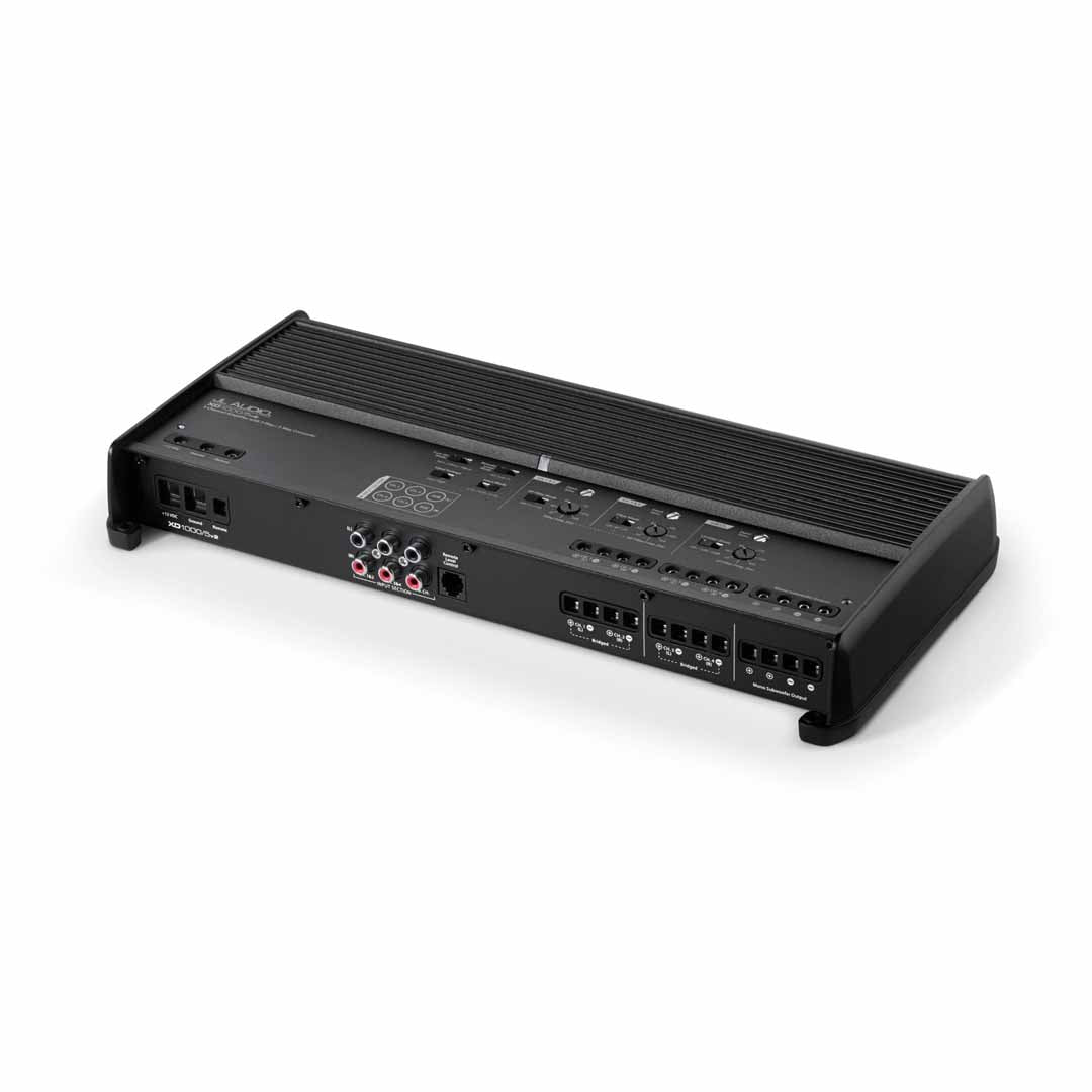 JL Audio XD1000/5v2, XD Series Class D 5Ch Amplifier, 100W x 4 + 600W x 1