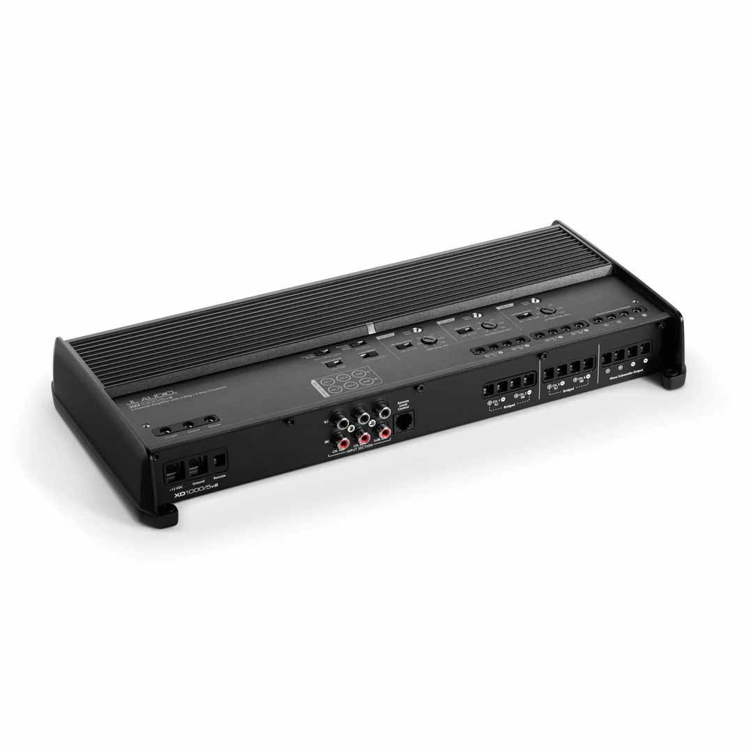 JL Audio XD1000/5v2, XD Series Class D 5Ch Amplifier, 100W x 4 + 600W x 1