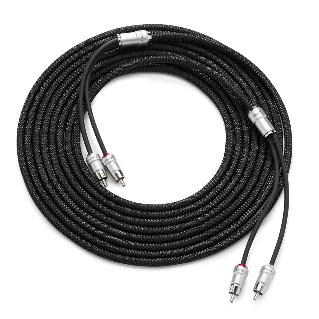 JL Audio  XE-BLKAIC2-18, 2-Channel, 18 ft (5.49 m) Premium Audio Interconnect