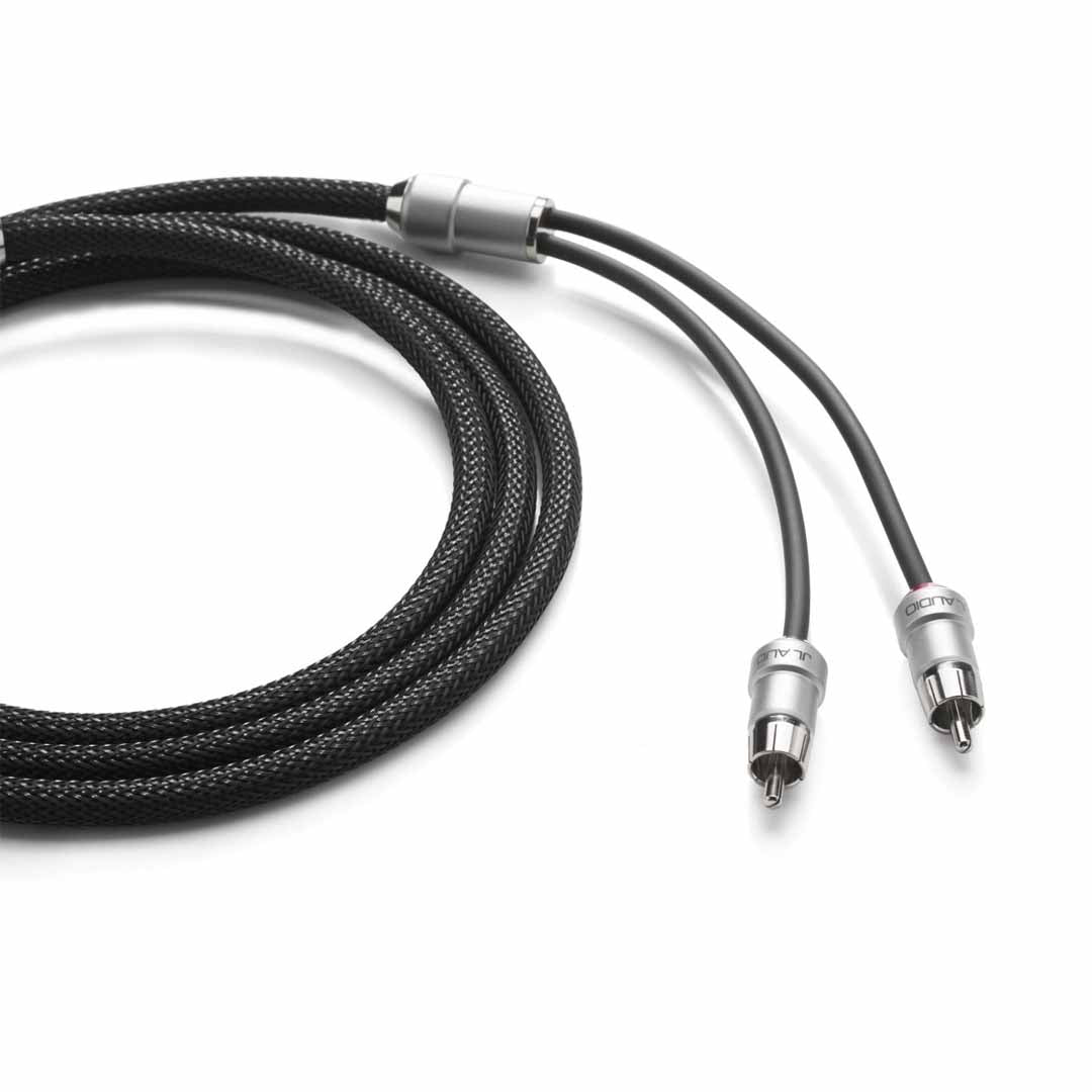 JL Audio XE-BLKAIC2-25, 2-Channel, 25 ft (7.62 m) Premium Audio Interconnect