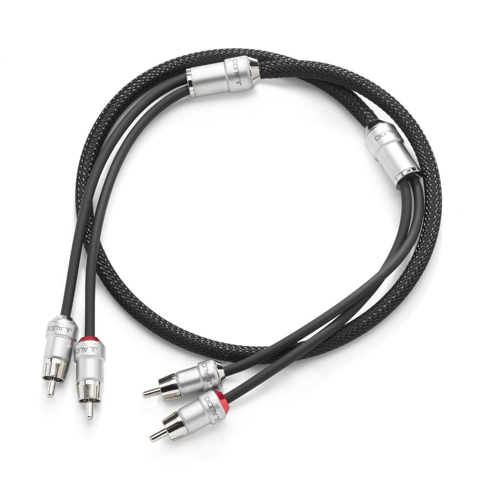 JL Audio XE-BLKAIC2-3, 2-Channel, 3 ft (0.91 m) Premium Audio Interconnect