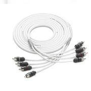 JL Audio XMD-WHTAIC4-12, 4-Channel, 12ft Marine Audio Interconnect