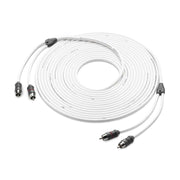 JL Audio XMD-WHTAIC2-25, 2-Channel, 25ft Marine Audio Interconnect
