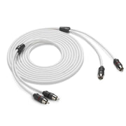 JL Audio XMD-WHTAIC2-12, 2-Channel, 12ft Marine Audio Interconnect